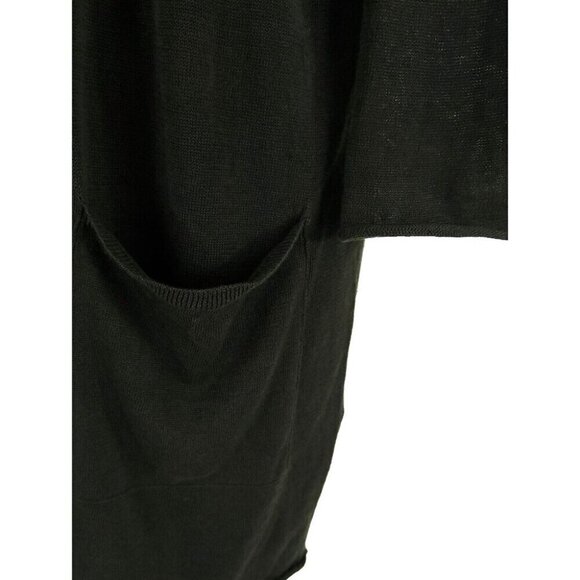 Eileen Fisher Organic Linen Cotton Cardigan XS Green Knit - Picture 4 of 10